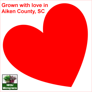 Grown with love in Aiken County, SC